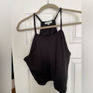 Earthbound Black Crop Tank